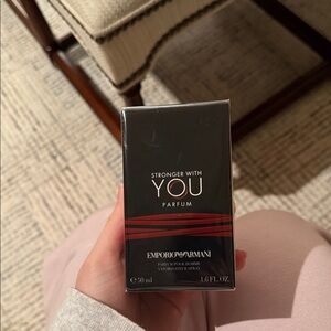 Emporio Armani Stronger With You Parfum - Black and Red
